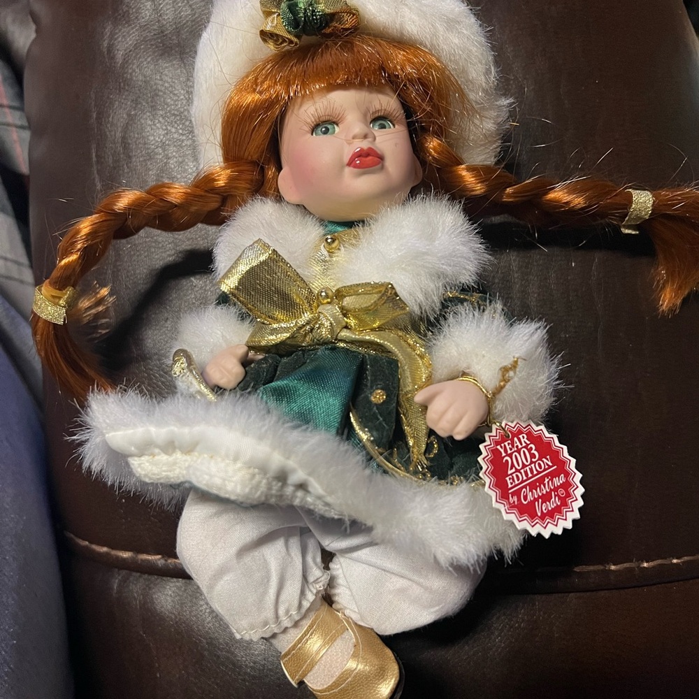 Porcelain vintage doll